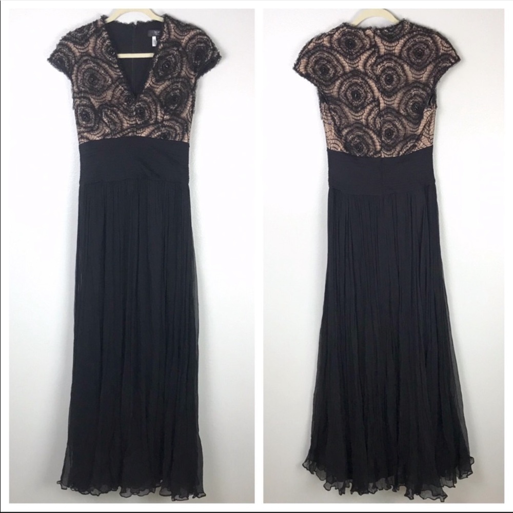 Tadashi Collection | Gown Formal Floral Dress 6